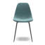 Chaise de salle à manger en velours Kody Performance-367505964