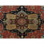 Tapis surdimensionné en laine noué à la main 13 pi 10 po x 18 pi 1 po rouge Heris 611D4B3E983841BCBBC32B59B8A03D57