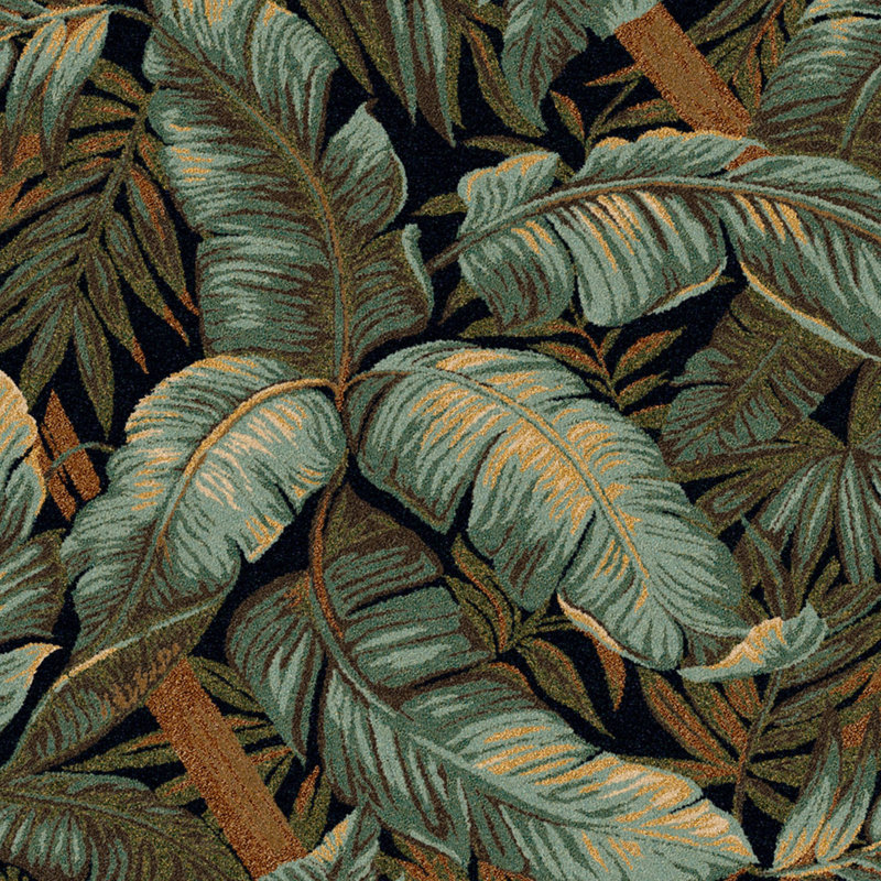 Tapis floral Alminus Jungle Fever, Rectangle 2 pi 8 po x 3 pi 10 po