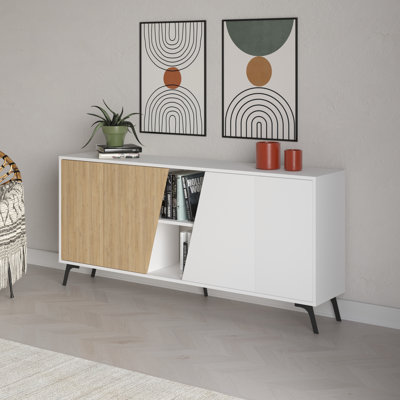 FIONA CONSOLE 180 - RETRO GREY - CARRARA
