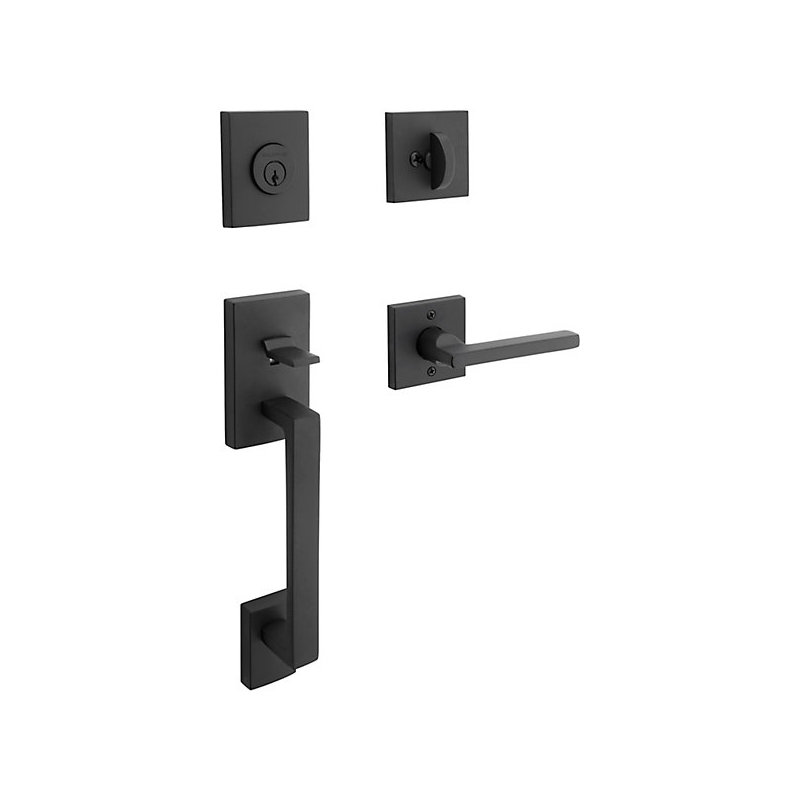 La Jolla Entry Set, Satin Black