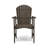Outdoor Weather Resistant Acacia Wood Adirondack Dining Chairs (Set Of 2)-219905328