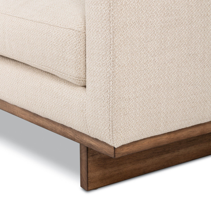 Everly Sofa, Irving Taupe, Antique Cocoa