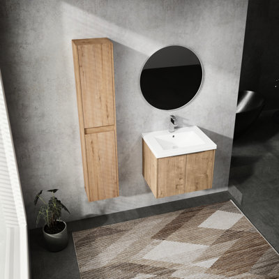 Meuble-lavabo 24 po avec lavabo et armoire d'appoint 24 po