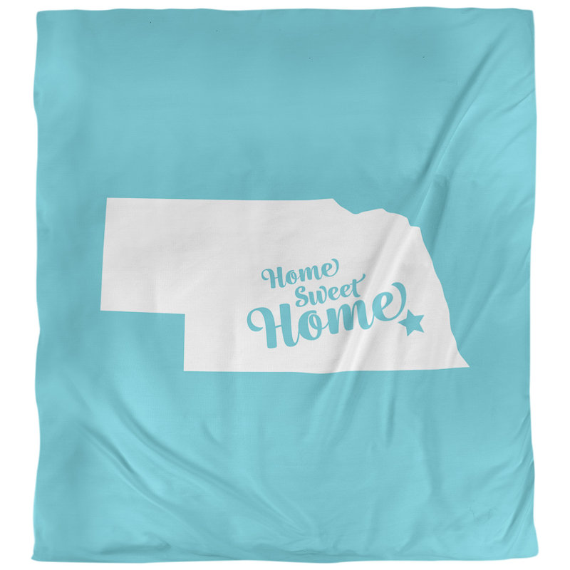 Housse de couette lincoln doux, Housse de couette pour très grand lit, Bleu sarcelle, Microfibre