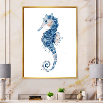" Portrait Of A Seahorse "
