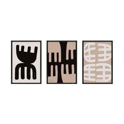 Modern Primitive Print by Romina Gadler