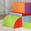 HOMCOM Kids Soft Play Set, 7 Piece Foam Blocks, Toddler 1-3 Years, Blue