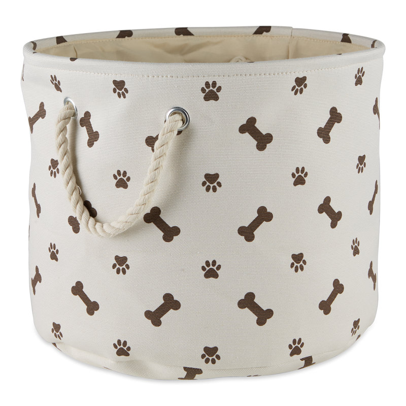 Tucker Murphy Pet™ Fabric Decorative Bin, Gray