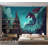 Premium Wallpaper Wall Mural - Fantasy Dragon Castle-644239671