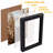 4X6in 5 Folding Accordion Picture Frame - Foldable Hinged Collage Photo Frames For Tabletop Display Multiple Family Pictures Birthday Mother's Day Gifts (Black)