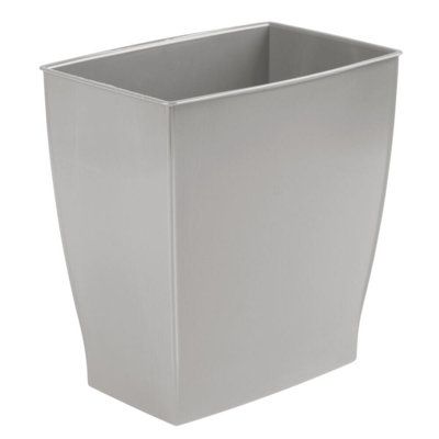 Waste Basket Garbage Can for Bathroom, Bedroom, Home Office, 11.25" x 7.5" x 12", 2.5 Gallon