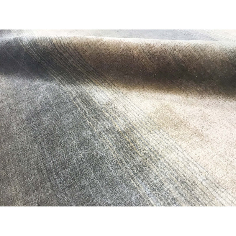 Hand-Knotted High-Quality Multi-Colored Area Rug