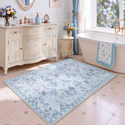 Tapis intérieur lavable antidérapant Boho
