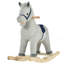 Cheval à bascule pour enfant en bas âge Qaba, pour enfants de 3 à 5 ans, fauteuil à bascule en bois