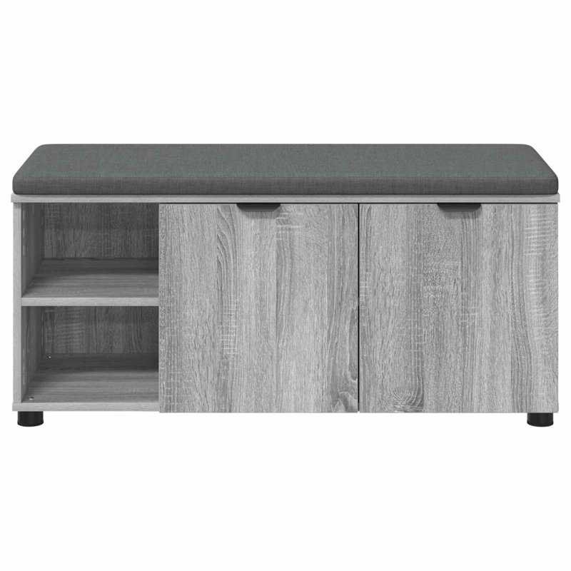 Storage Bench, Grey Sonoma