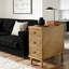 Table d'appoint en bois avec tiroirs Threen