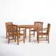 Eleana 48'' Round 4 - Person Outdoor Dining Set