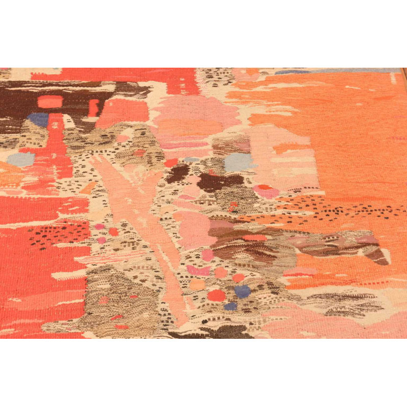 Tapisserie suédoise rétro signée Margareta Hallek