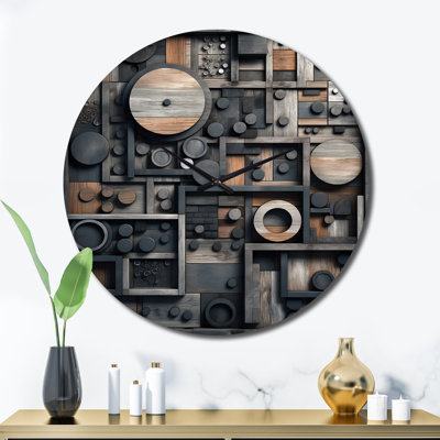 Horloge murale Cubic