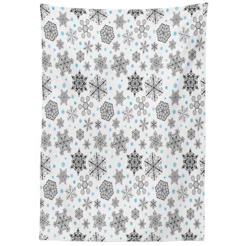 Geometric Christmas Tablecloth, 90" x 60"