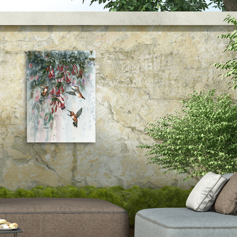 Toile d'extérieur Dave Bartholet Garden Gems, H 14 po x l 19 po