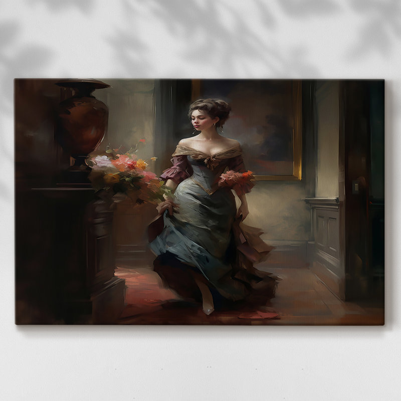 Beautiful Women-LXII -Gallery Wraraped Cavas, 18 x 27