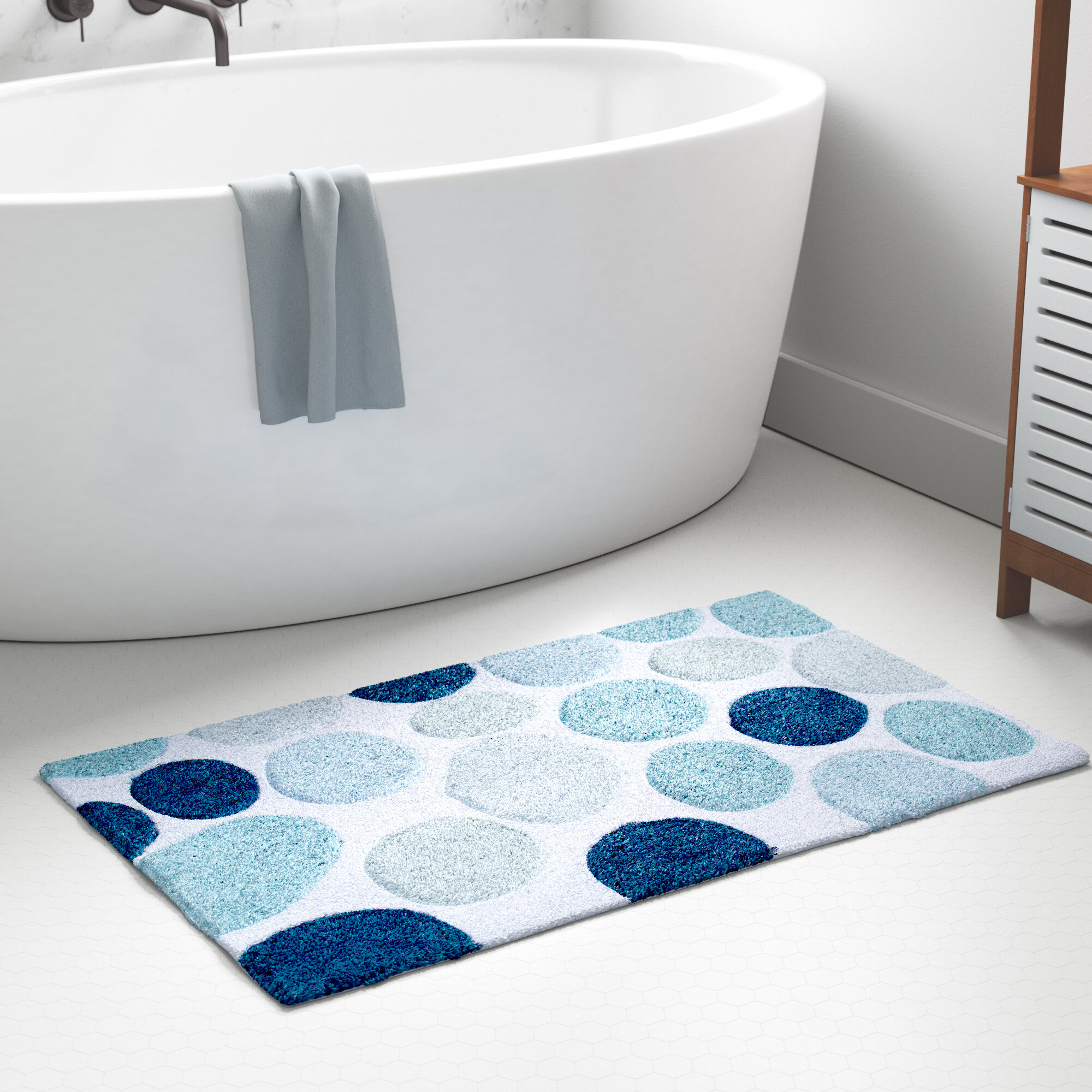 Wrought Studio Bernaldo Bath Rug & Reviews