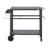 STALETTI Beliani Bar Cart with Steel Frame and Powder Coated Steel Outer Material-106691540