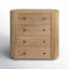 Fitzroy - Commode moderne en acacia naturel
