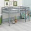 Lit mezzanine simple avec échelle-113140165