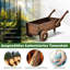 Axania Wood Wheelbarrow Planter