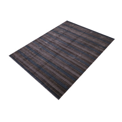 Tapis noir / ivoire Chic Grass Kylo - 8 pi 4 po x 9 pi 8 po