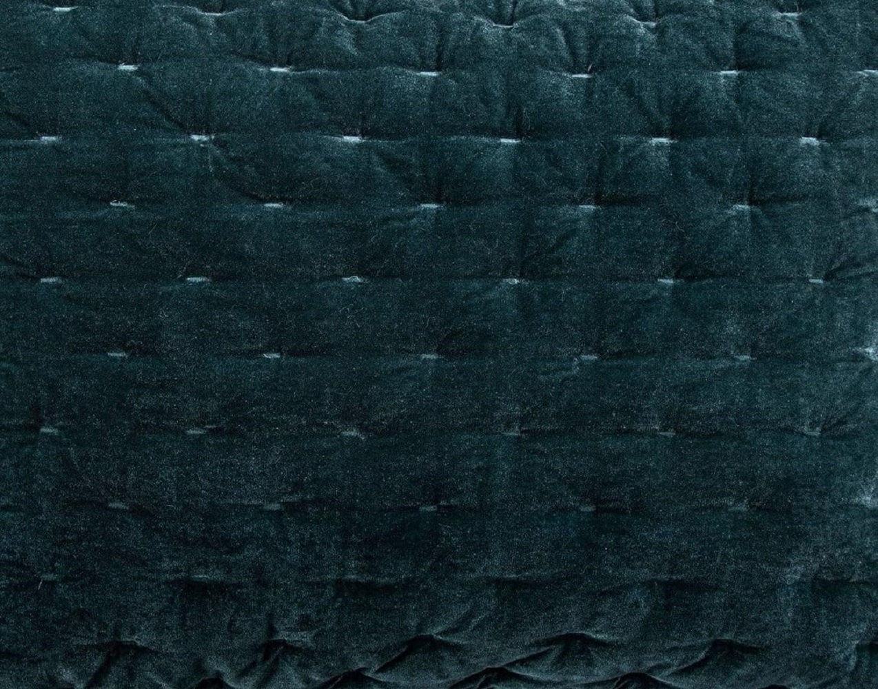 Stella Velvet Quilt Set, Queen Quilt + 2 Standard Shams, Storm Blue
