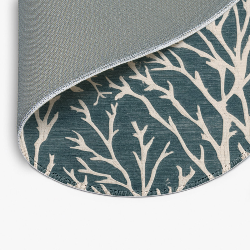 Tapis d'intérieur et d'extérieur vert Nature