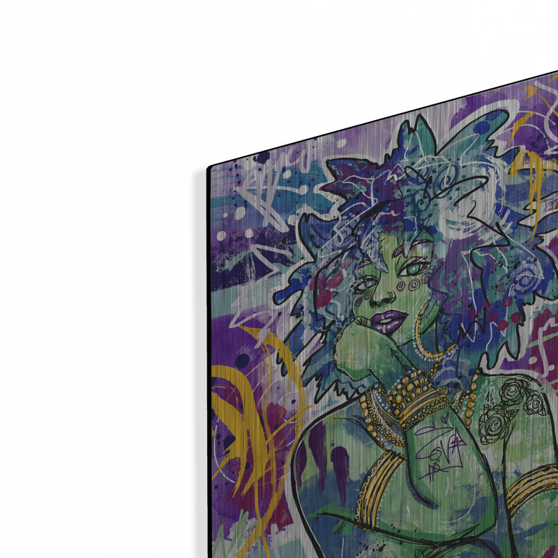 "Subira" par Justin Copeland, H 16 po x l 12 po