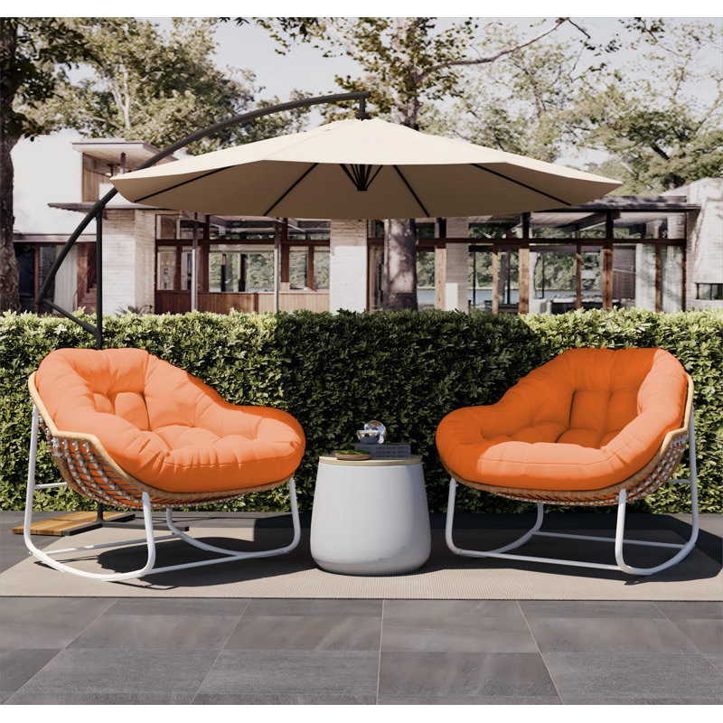 Chaise berçante de patio