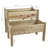 Shaunte 28.5" H 2-Tier Raised Garden Bed, Solid Wood Elevated Planter