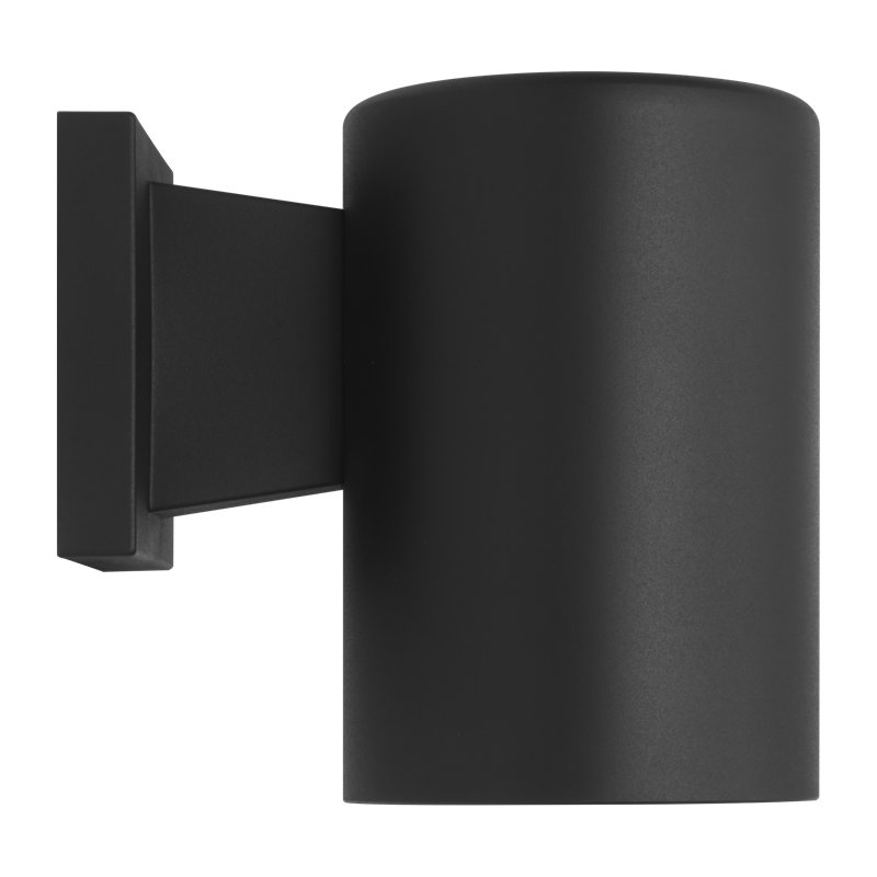 Outdoor Cylinders One Light Wall Lantern, 7.25" H x 5" W x 7.75" D