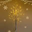Bouleau blanc illuminé The Holiday