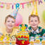 Fournitures de fête pour enfants, 25 pièces de décorations de fête d'anniversaire pour enfants