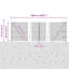 Vidaxl Fence With Posts Steel-116798222-116798223
