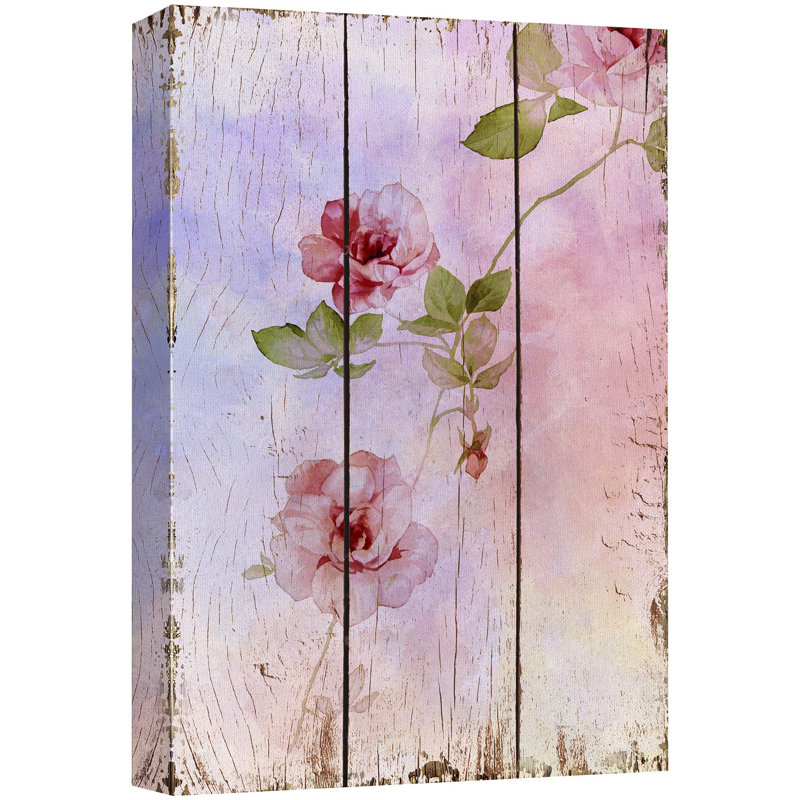 Flower Blossom «A Skull Face And Flowers Horror Gothic Moody Dark Art Modern Art Work Decor», H 48 po x l 32 po