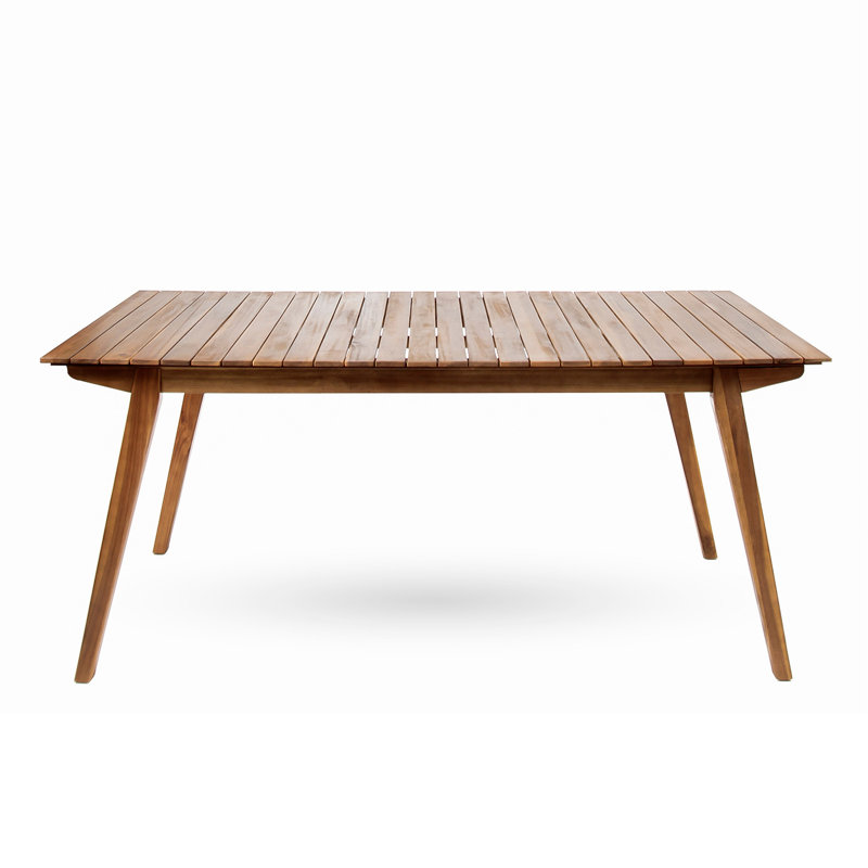 Outdoor Solid Wood Dining Table