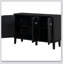 Armoire Mandschuric simple et simple en placage de bois massif Fraxinus-1007048507