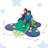 SoftPlay Butterfly Climber - Rainbow