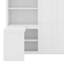 Lit mezzanine avec garde-robe, bureau et tablettes-1568461756