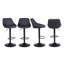 Tabouret de bar rotatif à hauteur ajustable Illyas-623432857-623432853