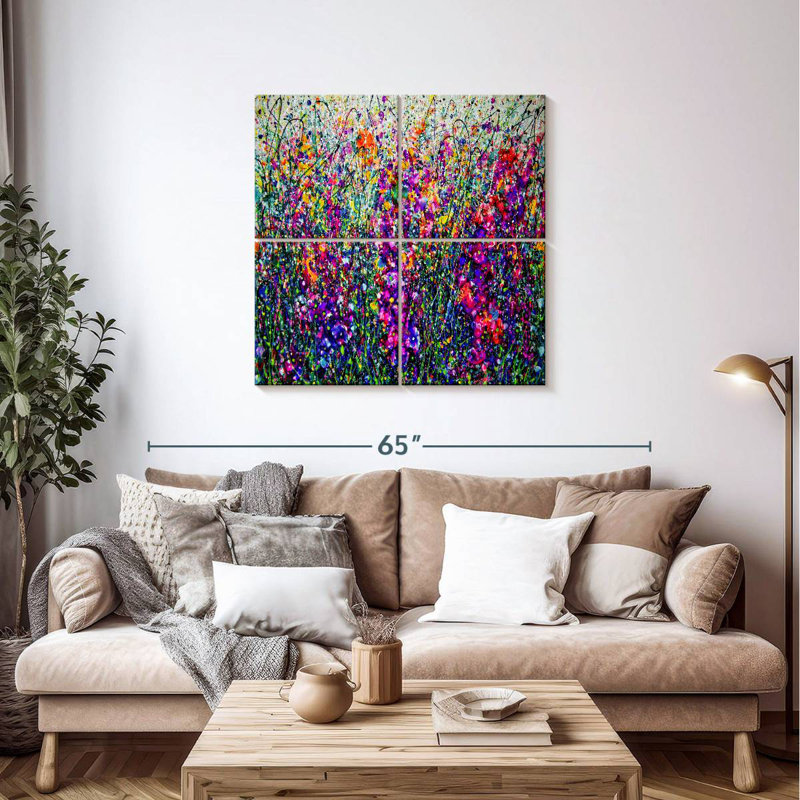 Hollyhock Fantasy Pollock Inspired Avery