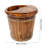 Footbath Bucket Footbath Barrel Wooden Footbath Bucket No Assembly With Massage Beads Plate